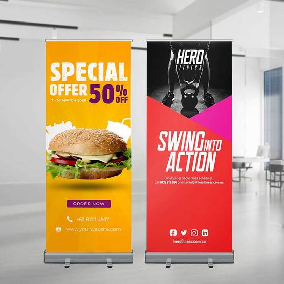 Luxury Pull Up Banners