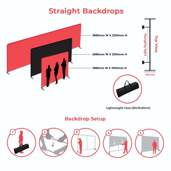 Stretch Fabric Media Wall 7