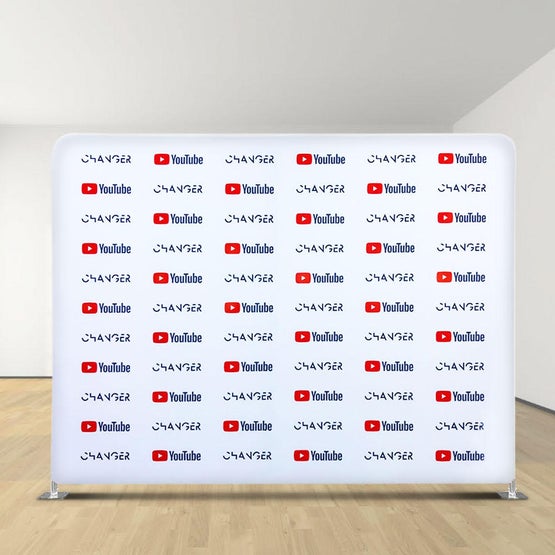 Stretch Fabric Media Wall 9