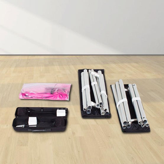 Curved Stretch Fabric Walls 4