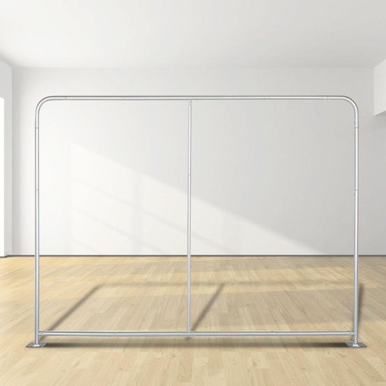 Straight Stretch Fabric Walls 12